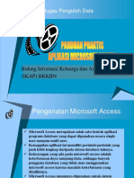 MS Access Pendataan