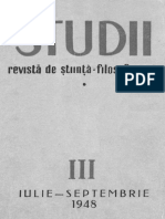 Studii, 01, Nr. 003, Iulie - Septembrie 1948 PDF