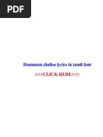 Download Hanuman Chalisa Lyrics in Tamil Font by Ommuruganandham S SN361741011 doc pdf