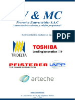 Empresa peruana de soluciones eléctricas CV&MC