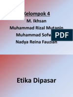 Etika Dipasar