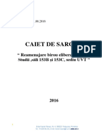 Caiet de Sarcini lucrari de reamenajare birou eliberari Acte de Studii ,sali 153B si 153C, sediu UVT.pdf