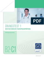 Telc Deutsch b2-c1 Medizin Fachsprachpruefung Uebungstest 1