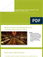 Mejoramiento de Bodega de Vinos Lourdes, Viña