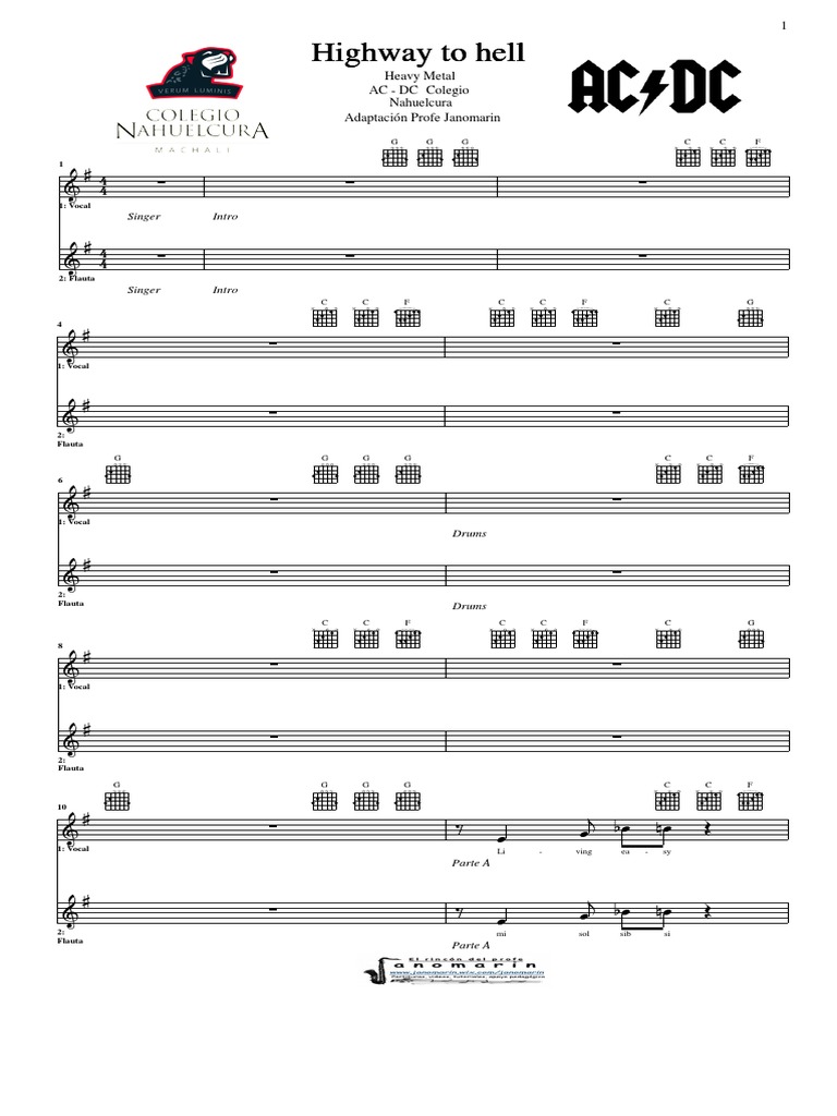 AC DC Highway To Hell | PDF | Albums | Rock Music