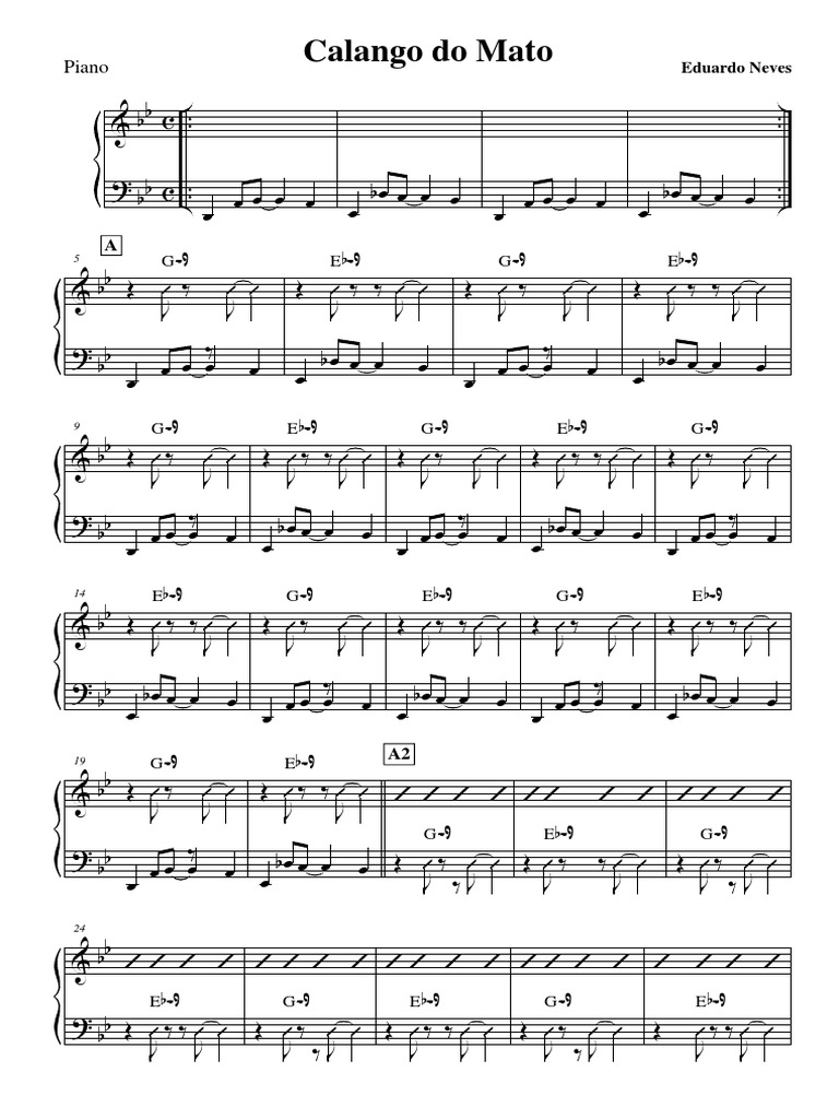 Calango Piano | PDF