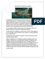 Ampliación Del Canal de Panamá