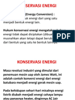 Pertemuan - 5 Konversi Energi