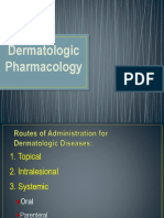 Dermatologic Pharmacology