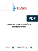 Estrategia de Intervencion de Proyecto Trama