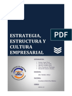 Cap. 2 Estrategia Estructura y Cultura
