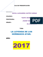 Leyenda de Los Hermanos Ayar