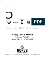 Manual Horus ATrag-V36