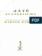 Karner Károly - Máté Evangéliuma