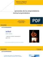 Caracteristicas Personales de Los Emprendedores PDF