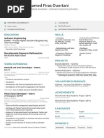 Mohamed Firas's Resume