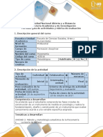 Guía de Actividades y Rúbrica de Evaluación - Paso 3 - Fase 2 - Trabajo Colaborativo 2