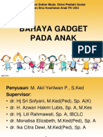 Bahaya Gadget Pada Anak