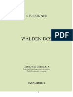 Burrhus Frederic Skinner - Walden Dos