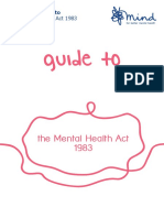 The Mind Guide To The Mental Health Act 1983 2012 PDF