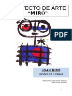 Proyecto Arte. MIRÓ