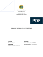 Conductividad Electrolítica