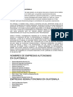 Microempresas en Guatemala