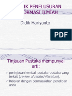 Materi Workshop Penulisan Karya Ilimiah Sesi 1 (3 Oktober 2015)