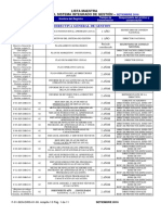 Lista Maestra de Registros Setiembre 2016