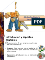 1.1 Administración de La Producción y Calidad