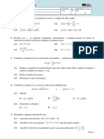 Revisão de Matemática