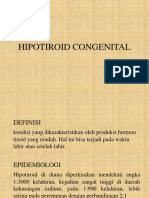 Hipotiroid Congenital