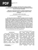 Download Efektivitas Limbah Cair Pertanian Sebagai Media Perbanyakan Dan Formulasi Bacillus Subtilis Sebagai Agens Hayati Patogen Tanaman by anon_886035516 SN361785735 doc pdf