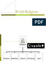 5 Major World Religions Modified