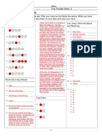 Answer Sheet Key