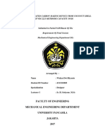 Designing An Activated Carbon Making Device From Coconut Shell With Vdi 2221 Methode Capacity 10 KG