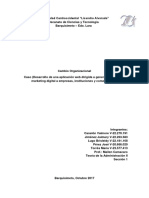 Cambio Organizacional - Modelo Investigación de La Acción