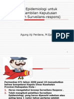 Data Epidemiologi Utk Pengambilan Kebijakan