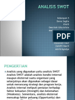 SWOT PERTANIAN SIDRAP