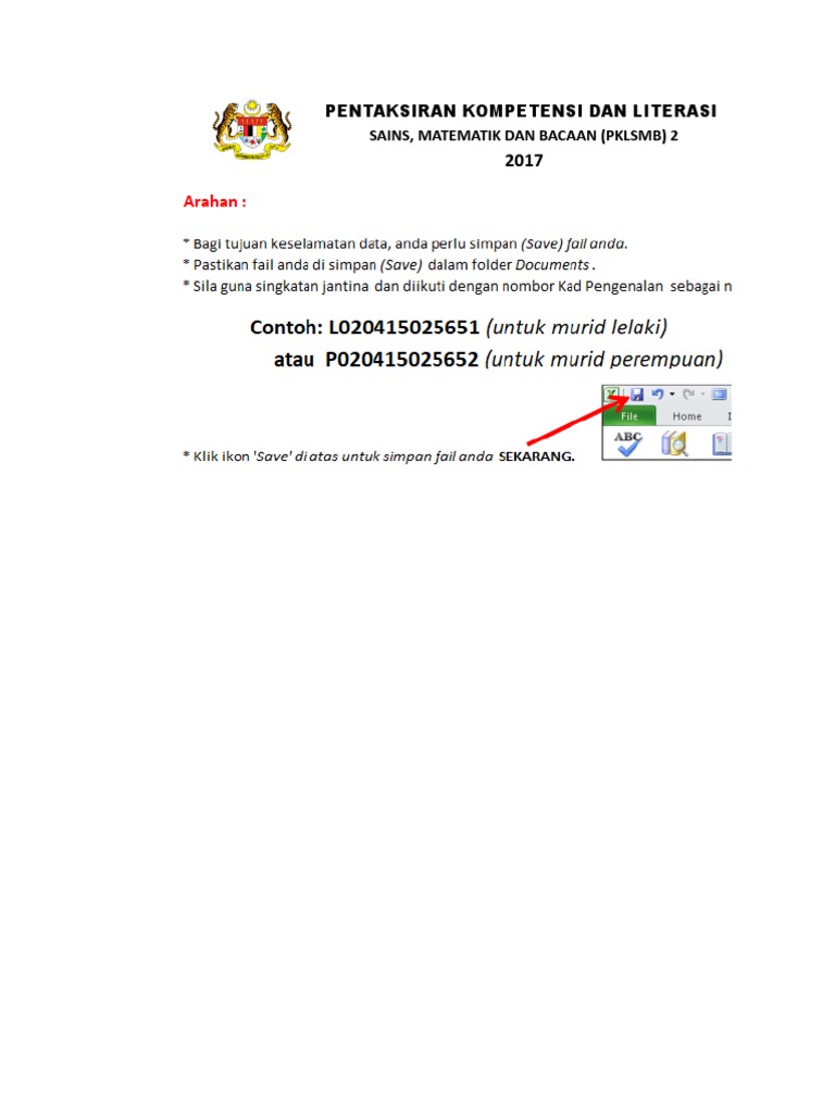 Sample Ujian Literasi