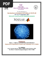 Two Day Workshop On Introduction To Neural Network Toolbox & MATLAB-17