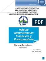 Modulo de Administracion Finaciera y Presupuestaria PDF