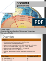 CH 1. Geochemistry Introduction