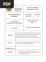 Download Sop Pelayanan Farmasi by adediantryanna SN361800115 doc pdf