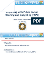KScope15-Reporting With Public Sector Planning and Budgeting