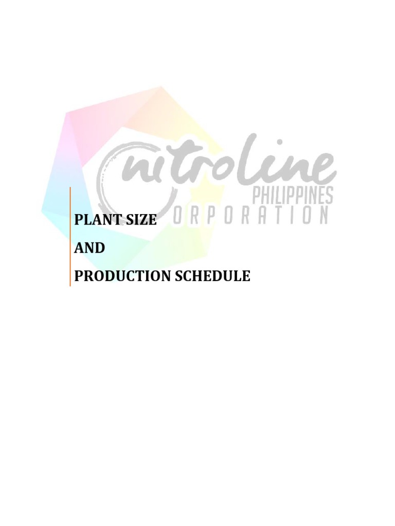 plant-size-and-production-schedulee-pdf-economies-energy-and-resource