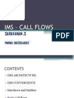 Ims - Call Flows: Saravanan .S