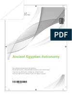 Ancient Egyptian Astronomy PDF