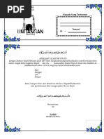 430 Koleksi Contoh Undangan Tasyakuran Haji Format Word Gratis Terbaik