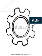 Stock Vector Isolated Gear Draw Icon Vector Illustration Graphic Design 540194206